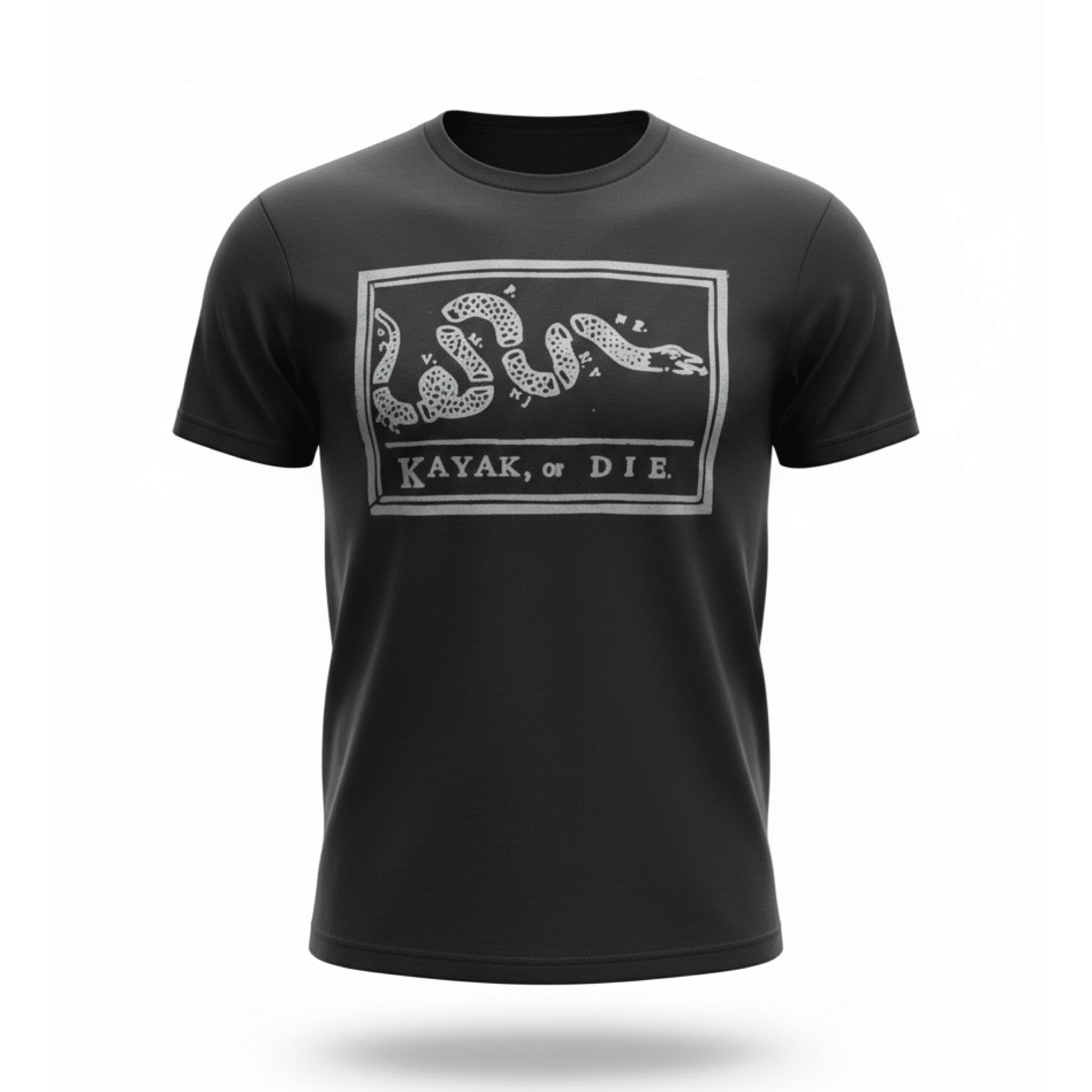 K,orD. LARGE LOGO TEE, , Kayak, or Die™, S at Festive Water Paddlesports