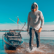 K,orD. LONG SLEEVE PERFORMANCE HOODIE, Hoodie, Kayak, or Die™, S at Festive Water Paddlesports