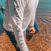 K,orD. LONG SLEEVE PERFORMANCE HOODIE, Hoodie, Kayak, or Die™, S at Festive Water Paddlesports