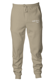 K,orD. MIDWEIGHT FLEECE JOGGERS, pants, Kayak, or Die™, Sandstone xs at Festive Water Paddlesports