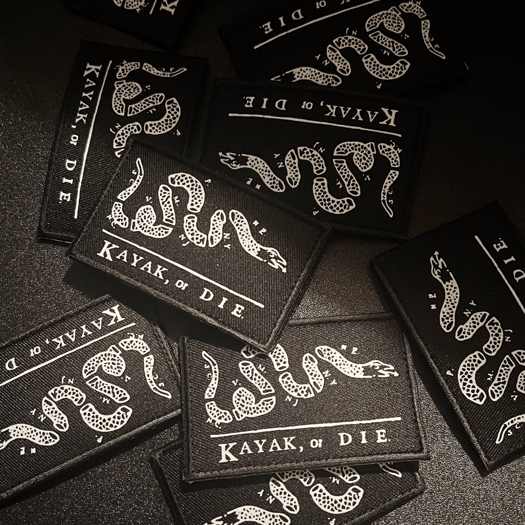 K,orD. PATCH, Patch, Kayak, or Die™, at Festive Water Paddlesports