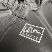 K,orD. PULLOVER HOODED WINDBREAKER, Hoodie, Kayak, or Die™, Black Richardson 112FP S at Festive Water Paddlesports