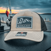 K,orD. RICHARDSON 112, Hats, Kayak, or Die™, Khaki/Coffee Richardson 112FP at Festive Water Paddlesports