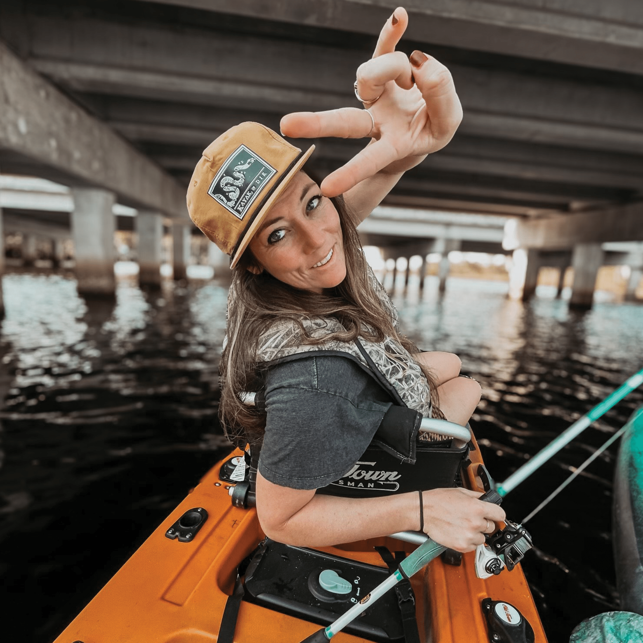 K,orD. ROPE HAT 25, Hats, Kayak, or Die™, Offwhite/Black Rope at Festive Water Paddlesports