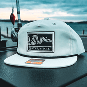 K,orD. ROPE HAT 25, Hats, Kayak, or Die™, Offwhite/Black Rope at Festive Water Paddlesports