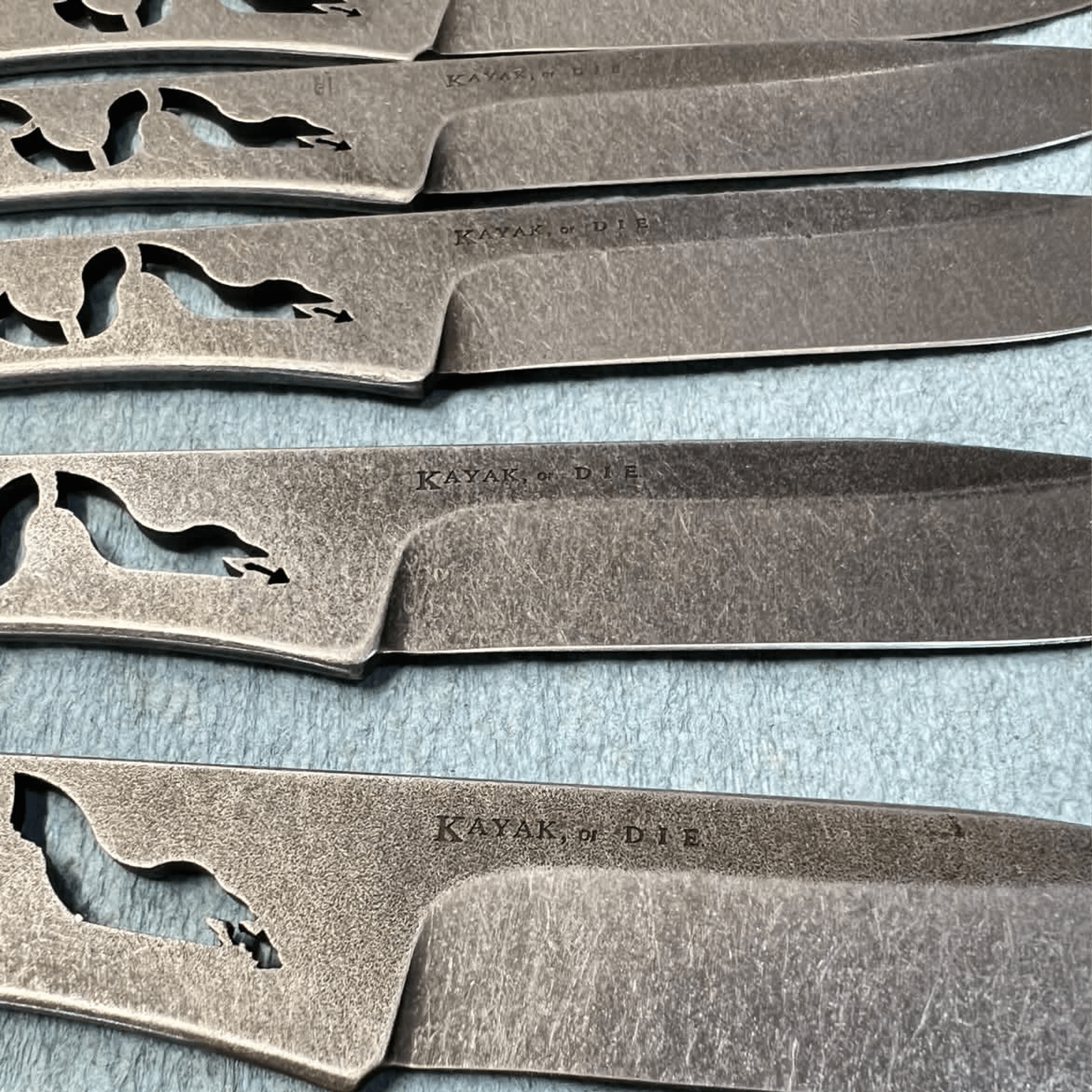 K,orD. SHALE FINISH SNEK KNIFE, Knife, Kayak, or Die™, at Festive Water Paddlesports