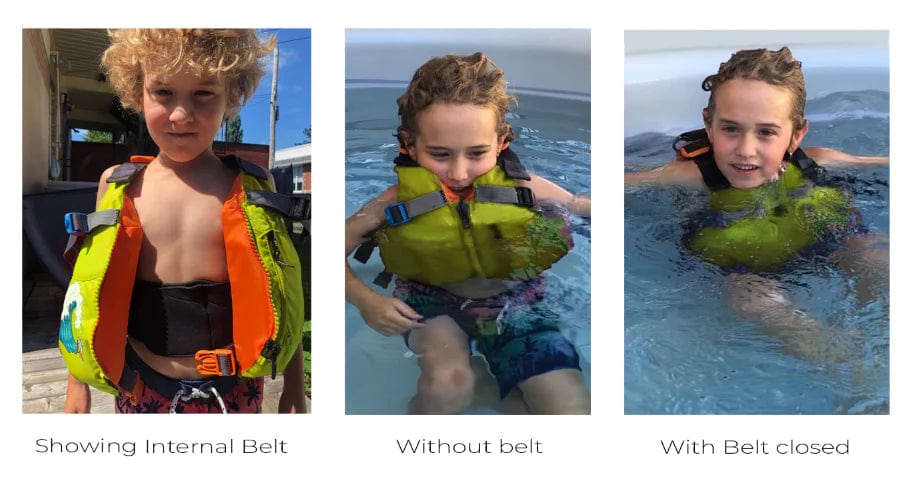 Lachine Impact Vest Life Jacket for Kids, PFD, Soul Waterman, Red, , at Festive Water Paddlesports