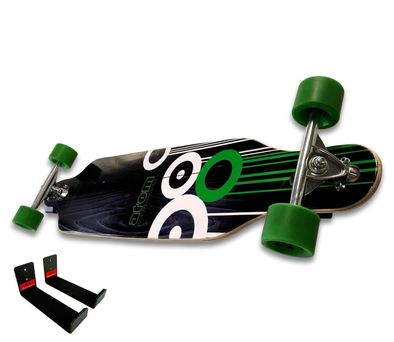 Lake Street Minimalist Longboard Display Rack | Holds 30 lbs, Wall Mounted, StoreYourBoard, , , at Festive Water Paddlesports