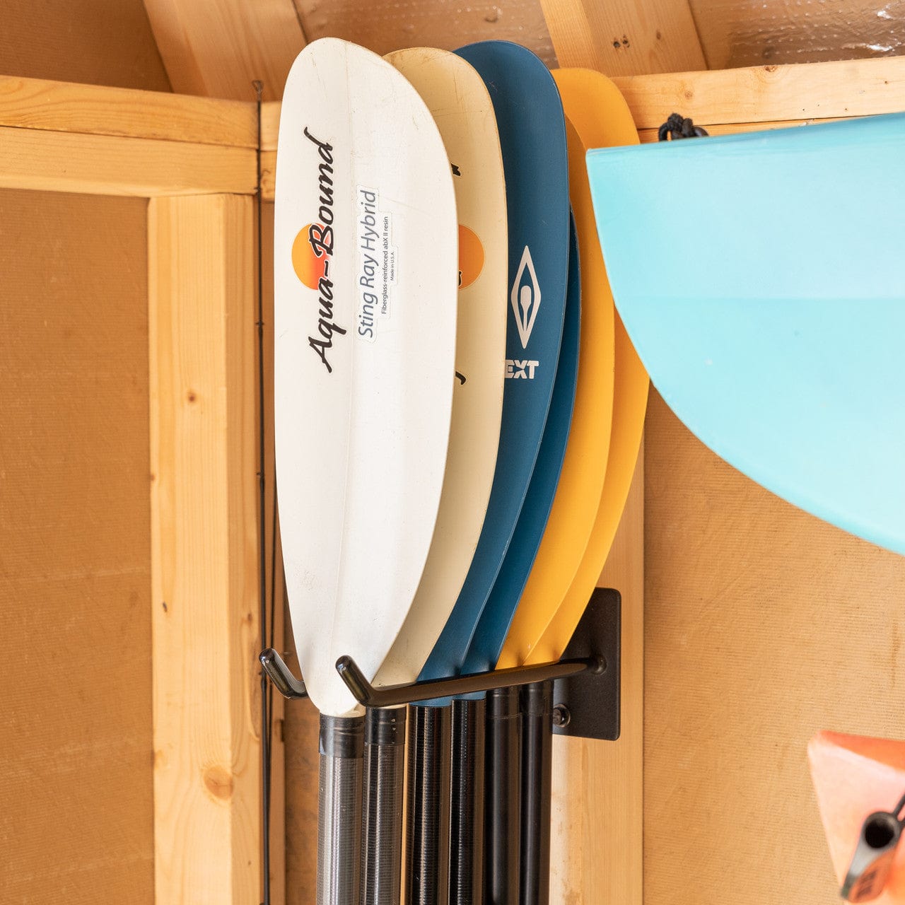 Laurel Lake Paddle Storage Wall Hook | Holds 6 Paddles, Wall Mounted, StoreYourBoard, , , at Festive Water Paddlesports
