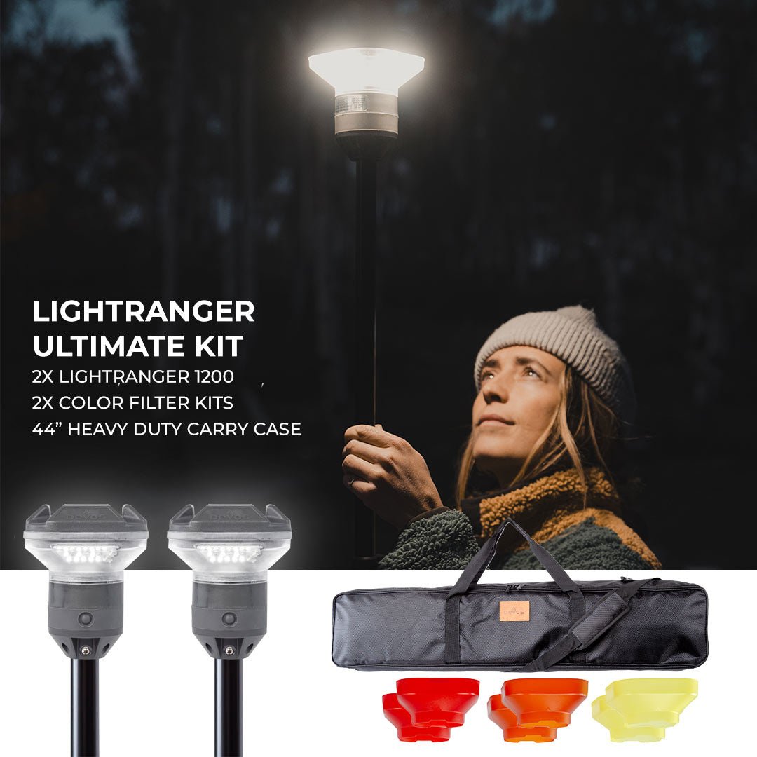 LightRanger 1200, Lighting, Devos Outdoor, 2 - Pack Ultimate Kit (Save $50) at Festive Water Paddlesports