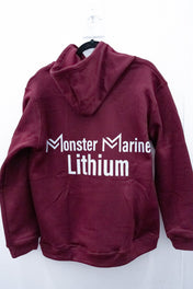 Lightweight Hoodie, , Monster Marine Lithium, S Orange at Festive Water Paddlesports