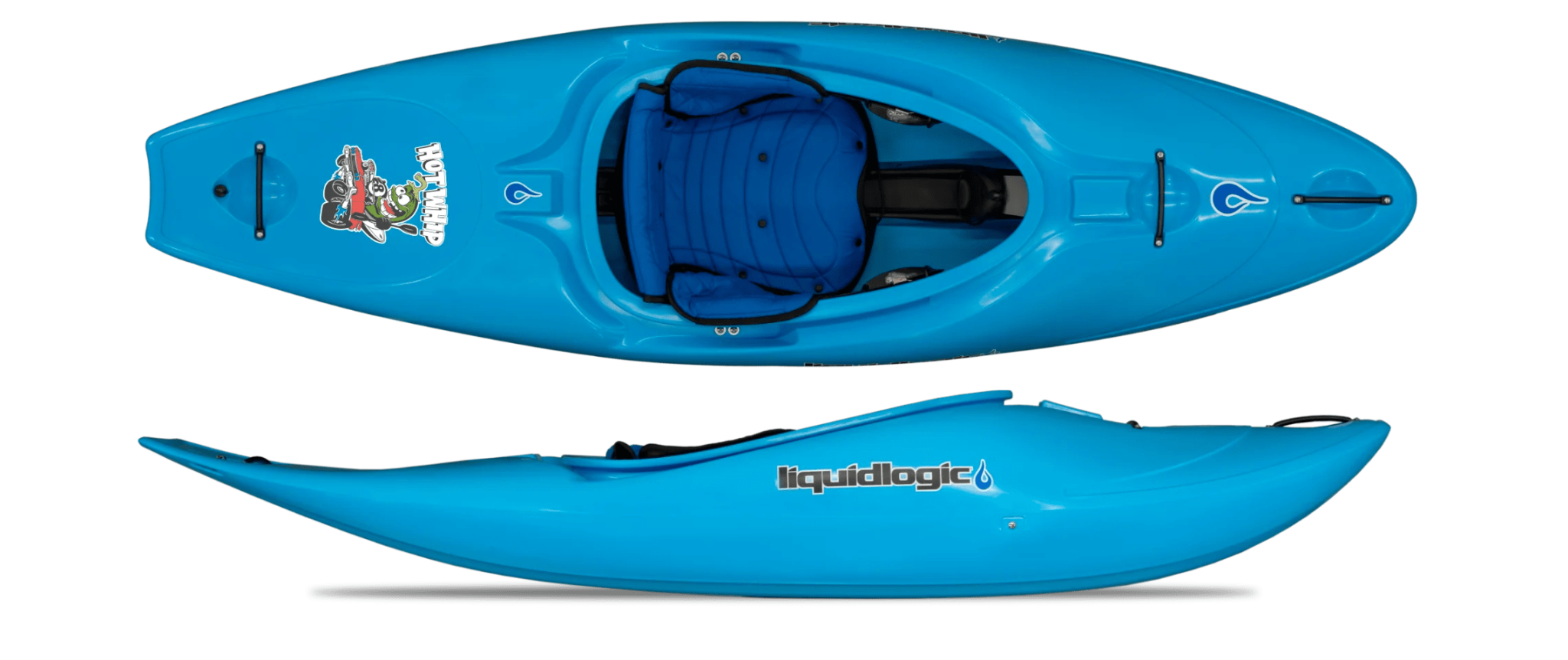 Liquidlogic Hot Whip 60 Whitewater Kayak, Whitewater Kayak, Liquidlogic, Shark Blue, , at Festive Water Paddlesports