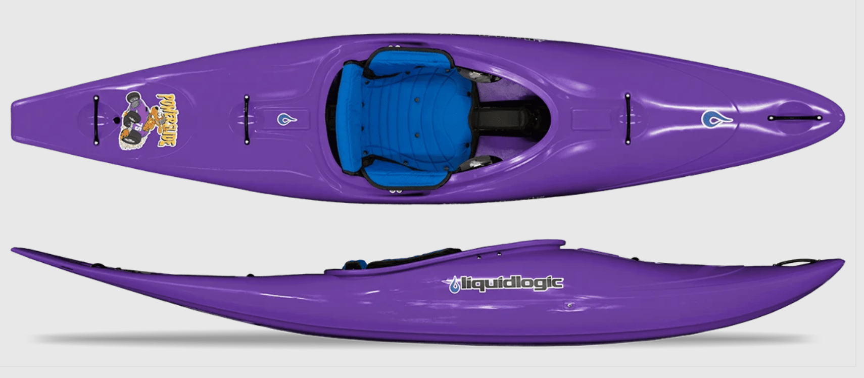 Liquidlogic Powerslide Whitewater Kayak, Whitewater Kayak, Liquidlogic, Dark Matter at Festive Water Paddlesports