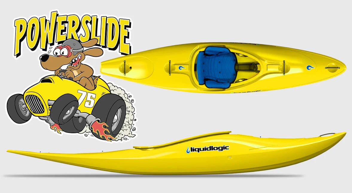 Liquidlogic Powerslide Whitewater Kayak, Whitewater Kayak, Liquidlogic, Venom, , at Festive Water Paddlesports