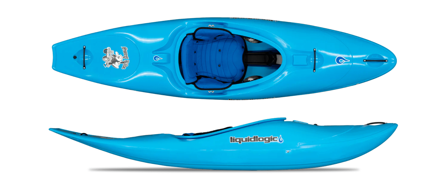 Liquidlogic Sweet Ride Whitewater Kayak, Whitewater Kayak, Liquidlogic, Shark Blue, , at Festive Water Paddlesports