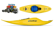 Liquidlogic Torque, Whitewater Kayak, Liquidlogic, gold, , at Festive Water Paddlesports