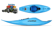 Liquidlogic Torque, Whitewater Kayak, Liquidlogic, Shark Blue, , at Festive Water Paddlesports