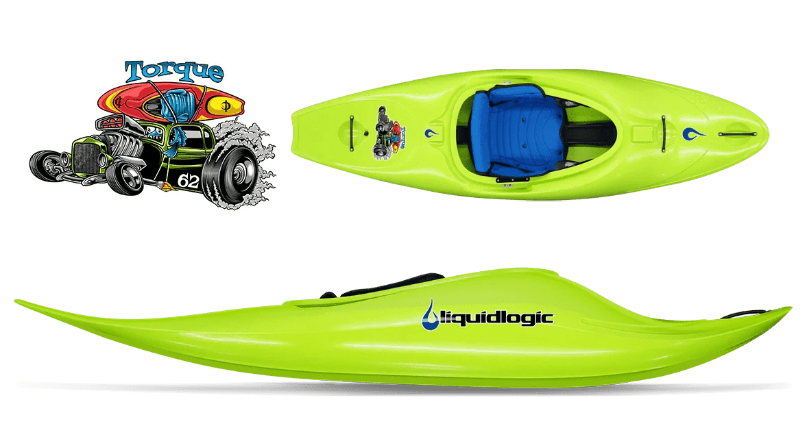 Liquidlogic Torque, Whitewater Kayak, Liquidlogic, venom, , at Festive Water Paddlesports