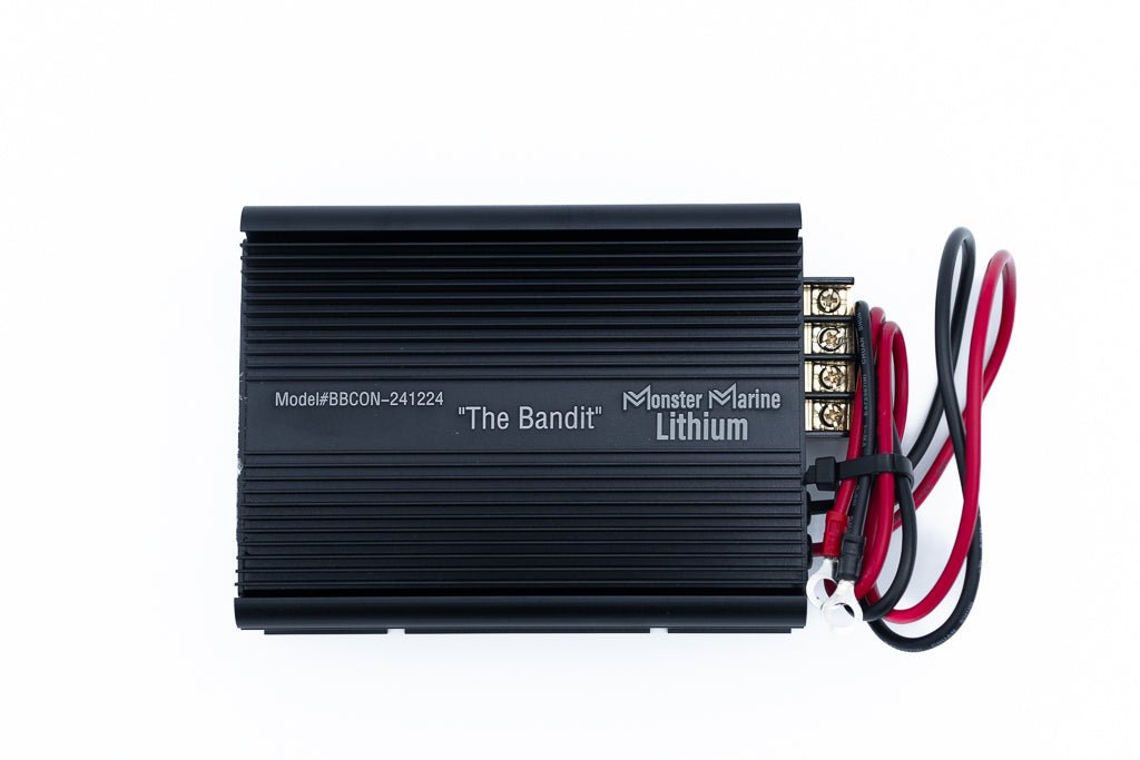 24v converter “The Bandit”, Accessories, Monster Marine Lithium, at Festive Water Paddlesports
