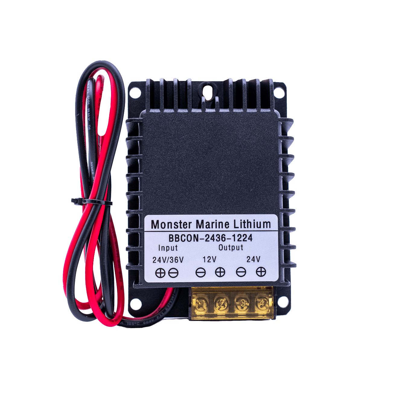 24v converter “The Bandit”, Accessories, Monster Marine Lithium, at Festive Water Paddlesports