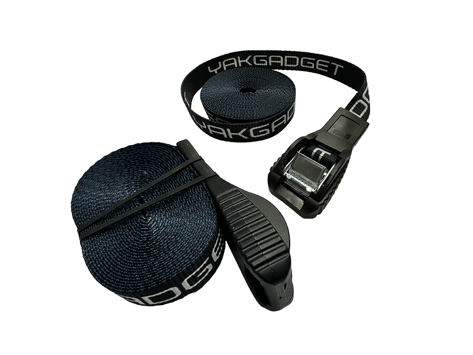 LockDown Cam Tie Down Strap 15' (2 Pack), General Accessories, YakGadget, LLC, , , at Festive Water Paddlesports