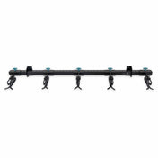 Lone Peak Ski Rack | Adjustable Wall Storage System | Holds 5 Pairs of Skis, Wall Mounted, StoreYourBoard, , , at Festive Water Paddlesports
