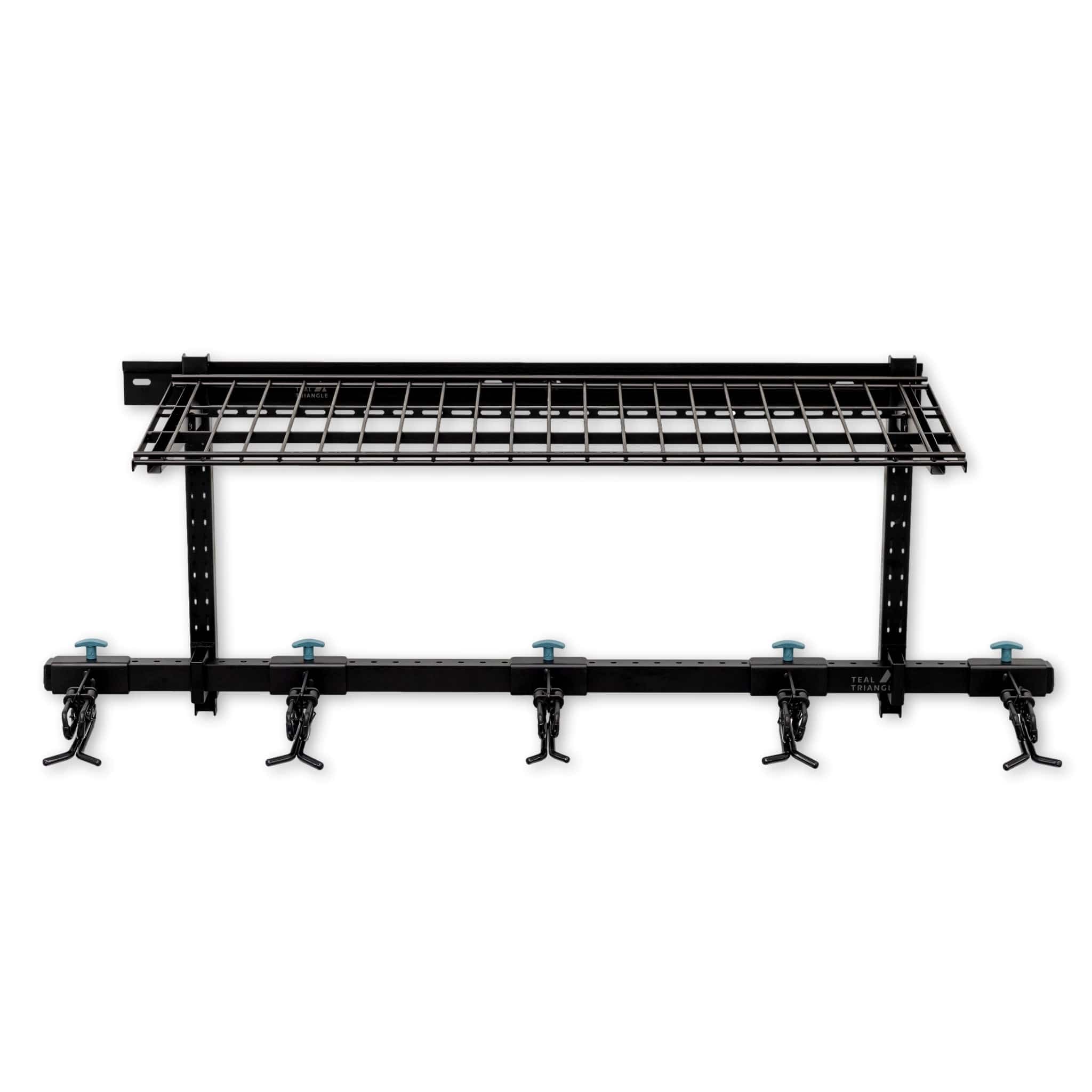 Lone Peak Ski + Shelf | Adjustable Wall Storage System | Holds 5 Pairs of Skis, Wall Mounted, StoreYourBoard, , , at Festive Water Paddlesports