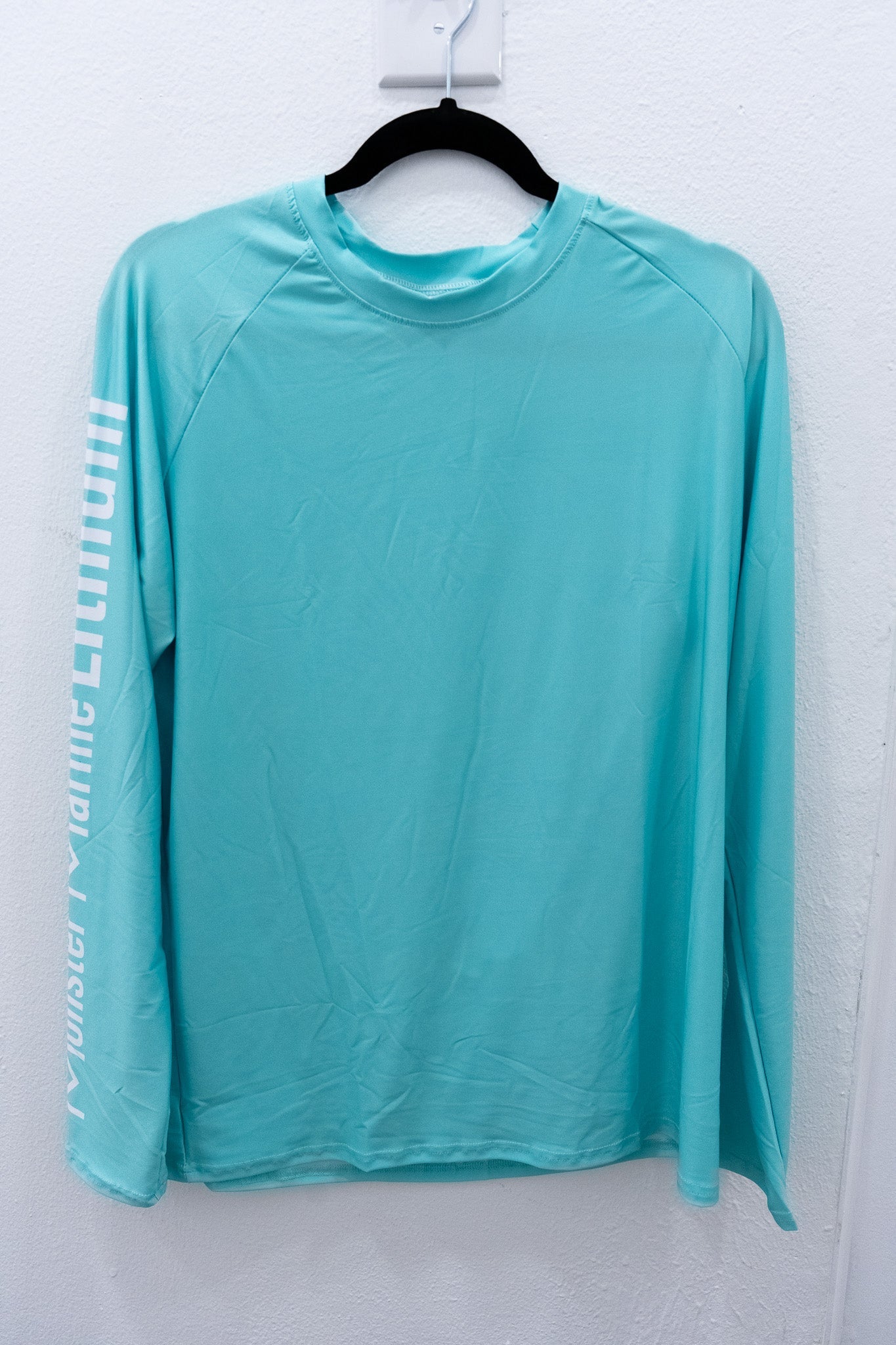 Long sleeve Fishing Shirt no hood, , Monster Marine Lithium, BLUE S at Festive Water Paddlesports