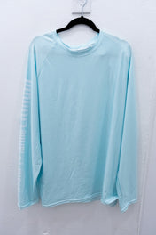 Long sleeve Fishing Shirt no hood, , Monster Marine Lithium, BLUE S at Festive Water Paddlesports