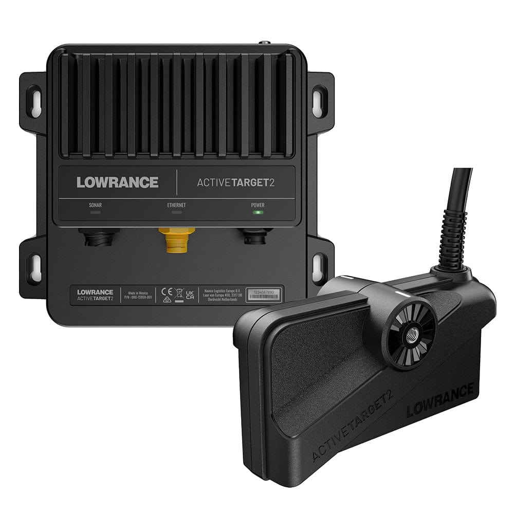Lowrance ActiveTarget 2 Live Sonar w/Transducer (Module + XDCR+ Mounts) [000 - 15959 - 001], Sounder/Sonar Modules, Lowrance, , , at Festive Water Paddlesports