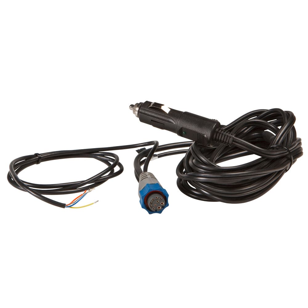Lowrance CA - 8 Cigarette Lighter Power Cable [119 - 10], Accessories, Lowrance, , , at Festive Water Paddlesports