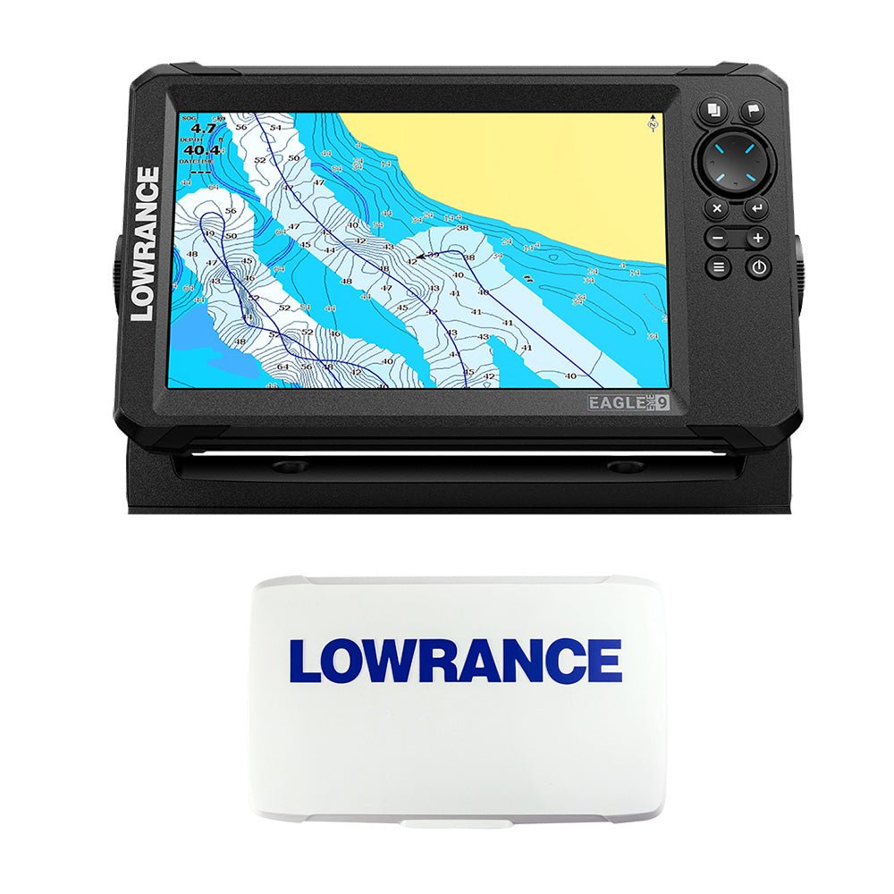 Lowrance Eagle Eye 9 Live w/T/M Transducer C-MAP Inland Charts Suncover [000-16659-001], GPS - Fishfinder Combos, Lowrance, at Festive Water Paddlesports