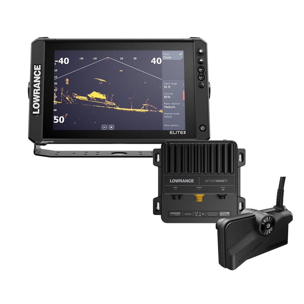 Lowrance Elite FS 12 - No Transducer ActiveTarget 2 Bundle [000-16498-001], GPS - Fishfinder Combos, Lowrance, at Festive Water Paddlesports