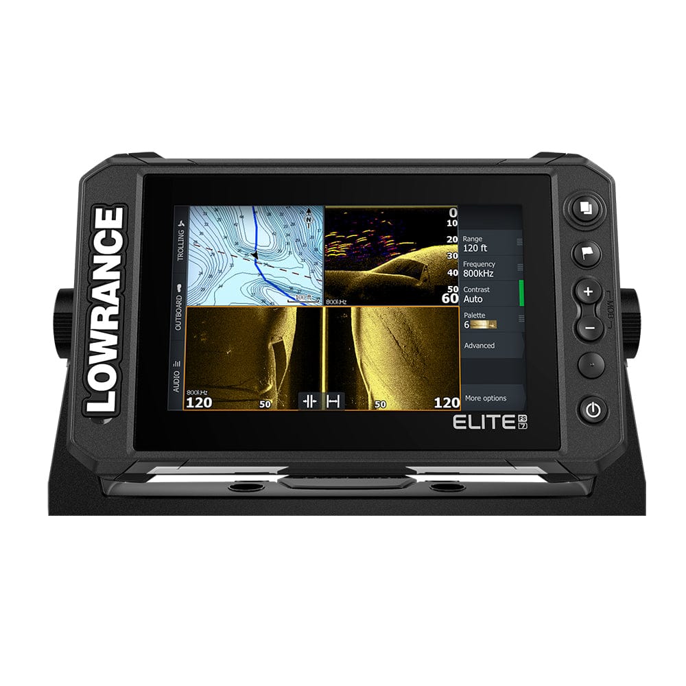 Active Imaging 3 - in - 1 Transom Mount Transducer [000 - 15688 - 001], GPS - Fishfinder Combos, Lowrance, , , at Festive Water Paddlesports
