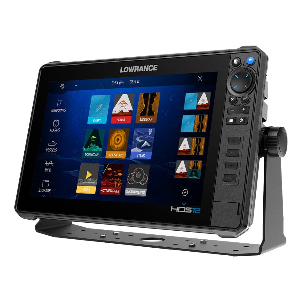 Lowrance HDS PRO 12 - w/ Preloaded C - MAP DISCOVER OnBoard - No Transducer [000 - 16002 - 001], GPS - Fishfinder Combos, Lowrance, , , at Festive Water Paddlesports