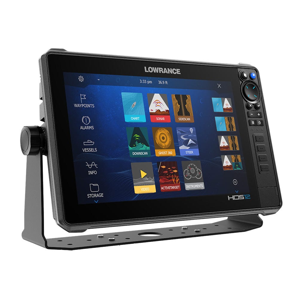 Lowrance HDS PRO 12 - w/ Preloaded C - MAP DISCOVER OnBoard - No Transducer [000 - 16002 - 001], GPS - Fishfinder Combos, Lowrance, , , at Festive Water Paddlesports