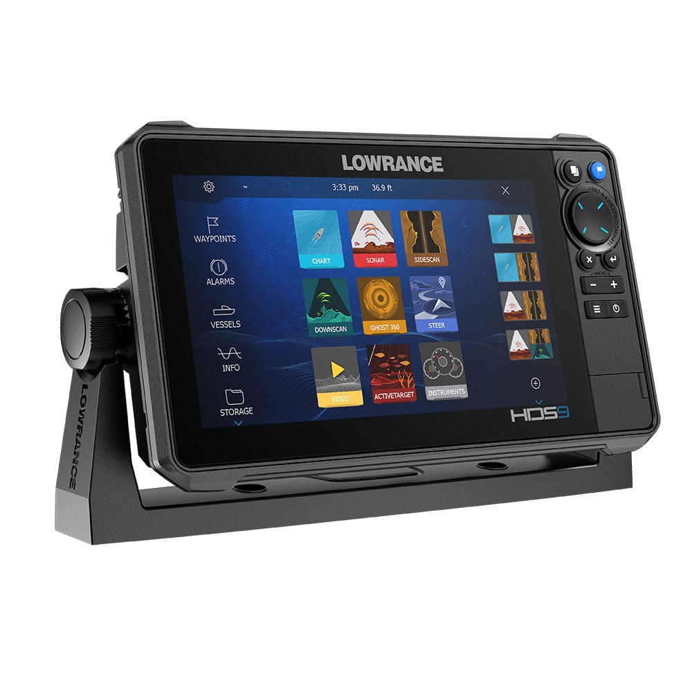 Lowrance HDS PRO 9 - w/ Preloaded C - MAP DISCOVER OnBoard - No Transducer [000 - 15996 - 001], GPS - Fishfinder Combos, Lowrance, , , at Festive Water Paddlesports