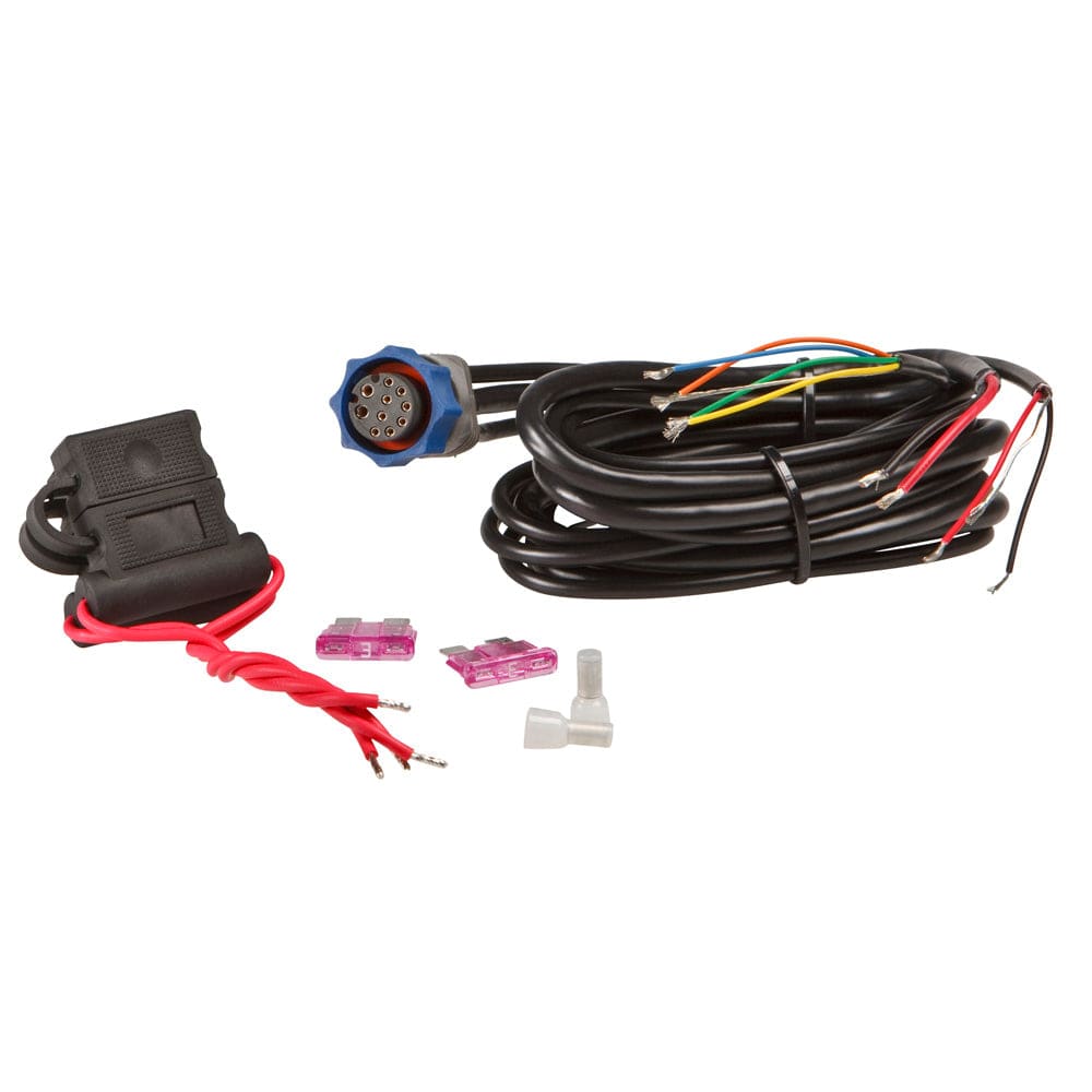 Lowrance Power Cable w/NMEA [127 - 08], NMEA Cables & Sensors, Lowrance, , , at Festive Water Paddlesports