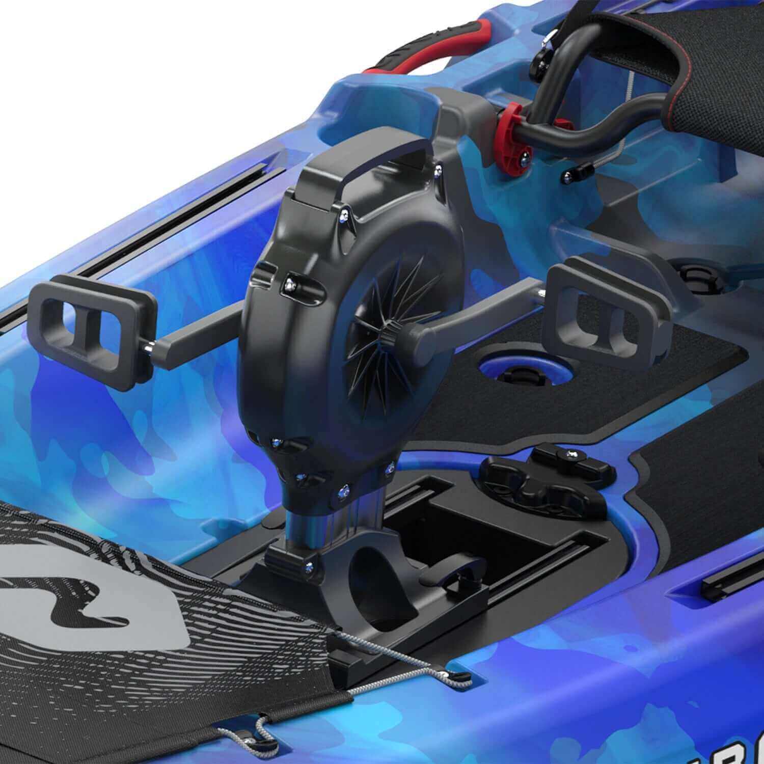 Makana 100, Fishing Kayak, Vibe Kayaks, Raven X - Drive at Festive Water Paddlesports