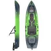 Makana 100, Fishing Kayak, Vibe Kayaks, Surge green No drive at Festive Water Paddlesports