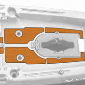 Makana 100 Premium Deck Padding, Accessories, Vibe Kayaks, Teak at Festive Water Paddlesports