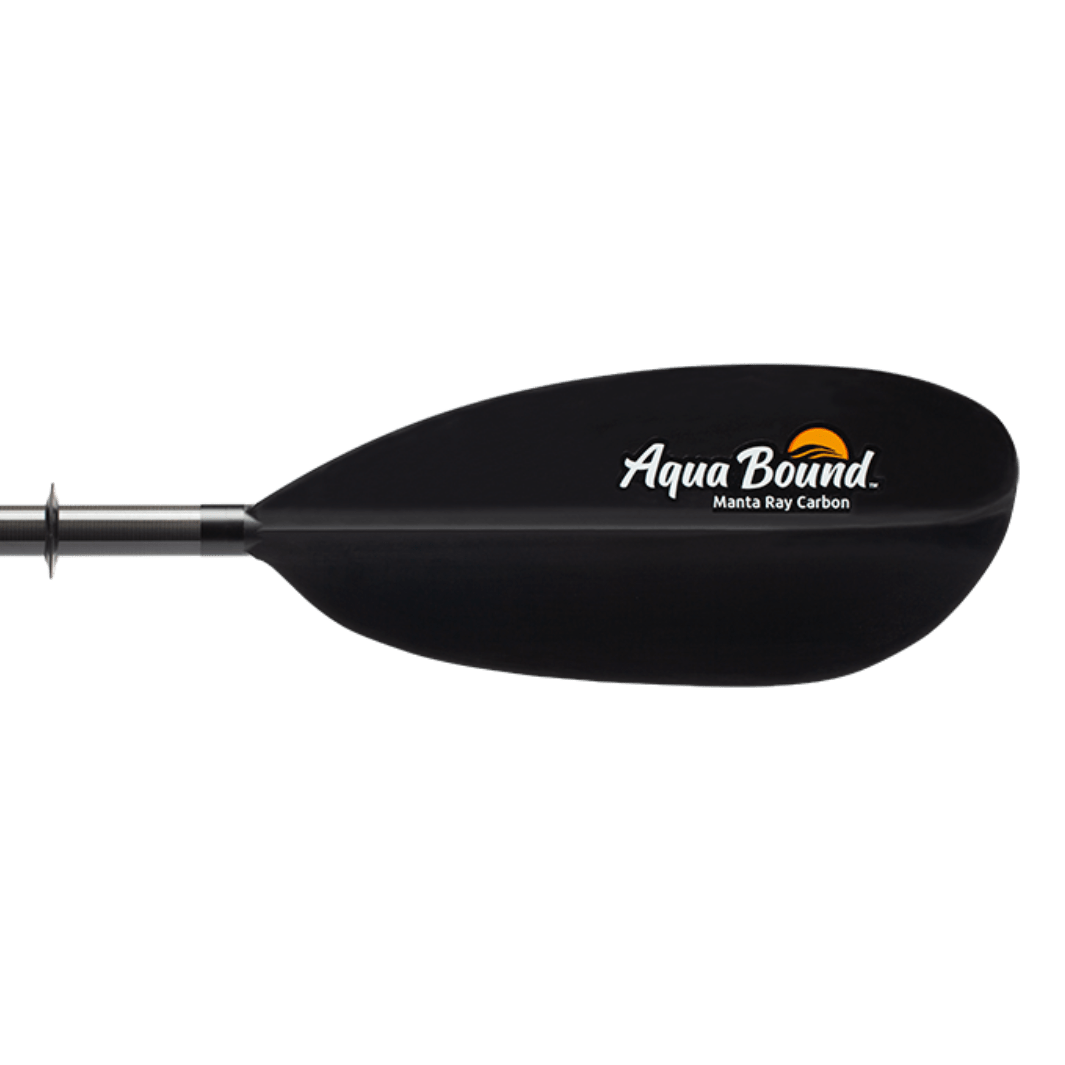 Manta Ray Carbon 2-Piece Posi-Lok™ Kayak Paddle, Kayak Paddle, Aqua Bound, 200 cm at Festive Water Paddlesports