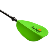 Manta Ray Fiberglass 2-Piece Snap-Button Kayak Paddle, Kayak Paddle, Aqua Bound, 200 cm Electric Green at Festive Water Paddlesports