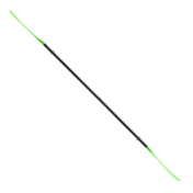 Manta Ray Fiberglass 2-Piece Snap-Button Kayak Paddle, Kayak Paddle, Aqua Bound, 200 cm Electric Green at Festive Water Paddlesports