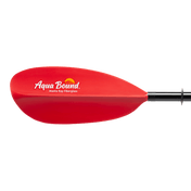 Manta Ray Fiberglass 2-Piece Snap-Button Kayak Paddle, Kayak Paddle, Aqua Bound, 200 cm Sunset Red at Festive Water Paddlesports