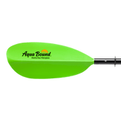 Manta Ray Fiberglass 4-Piece Snap-Button Kayak Paddle, Kayak Paddle, Aqua Bound, 200 cm Electric Green at Festive Water Paddlesports