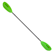 Manta Ray Fiberglass 4-Piece Snap-Button Kayak Paddle, Kayak Paddle, Aqua Bound, 200 cm Electric Green at Festive Water Paddlesports