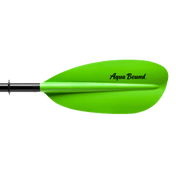 Manta Ray Fiberglass 4-Piece Snap-Button Kayak Paddle, Kayak Paddle, Aqua Bound, 200 cm Electric Green at Festive Water Paddlesports
