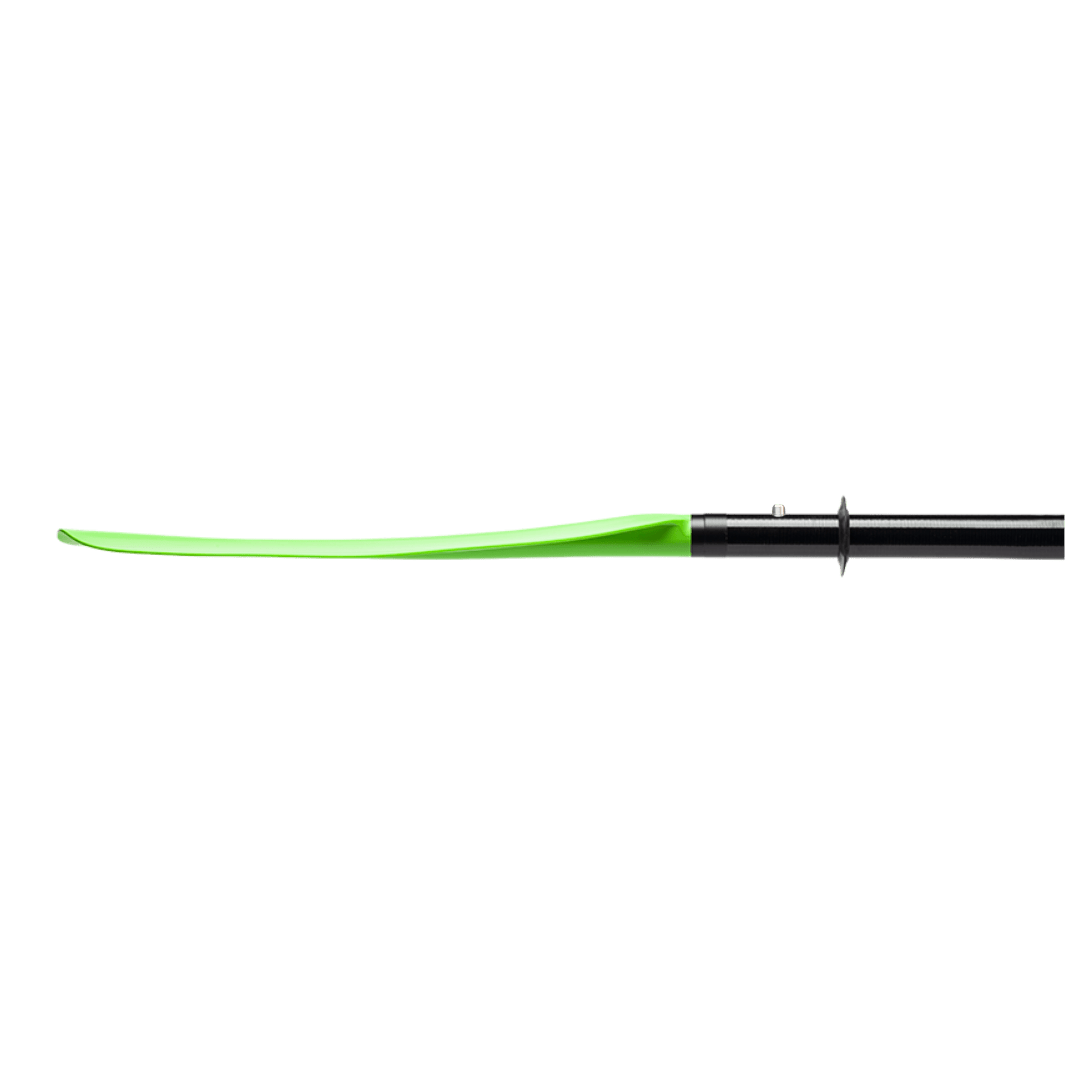 Manta Ray Fiberglass 4-Piece Snap-Button Kayak Paddle, Kayak Paddle, Aqua Bound, 200 cm Electric Green at Festive Water Paddlesports