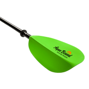Manta Ray Fiberglass 4-Piece Snap-Button Kayak Paddle, Kayak Paddle, Aqua Bound, 200 cm Electric Green at Festive Water Paddlesports